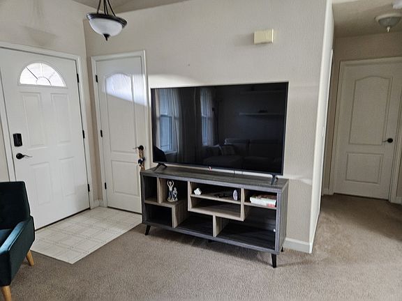 Furnished living room.