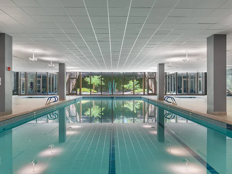 Indoor lap pool