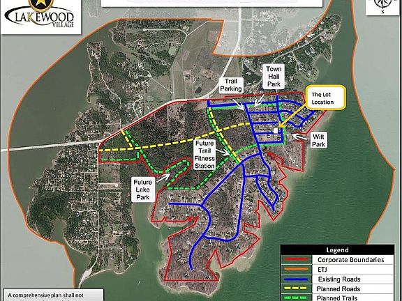 Lakewood Village Map