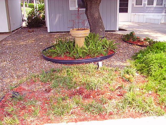 front yard w/mature trees