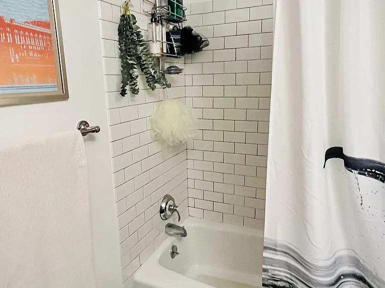 Bathroom, complete with shower & tub