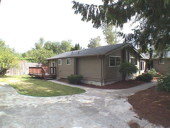 Side view of main home