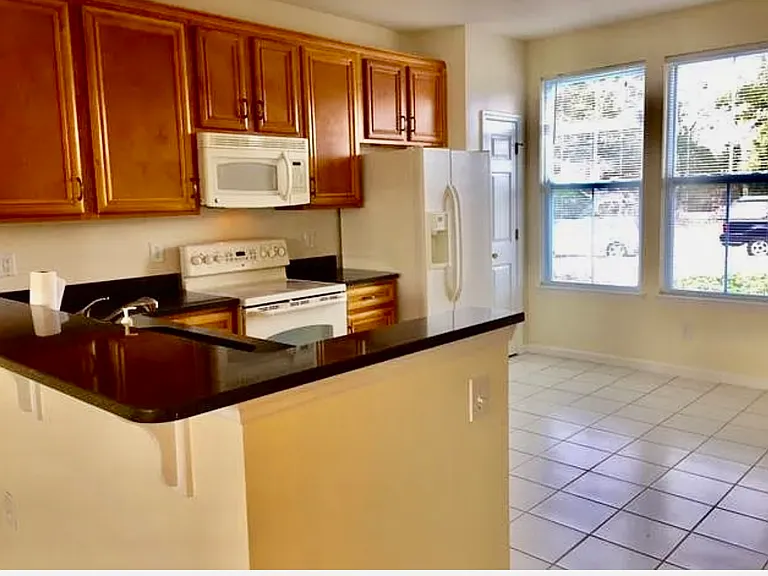 Kitchen view of front yard