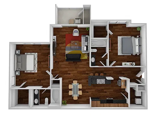 Floor plan B1 - Rockefeller