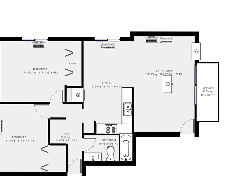 5642 W 107th St #2 BDRM — Photo 2