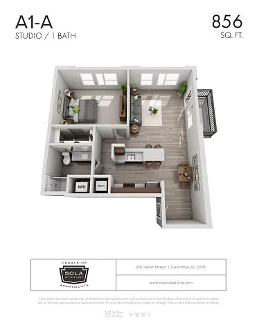 Floor plan A1-A
