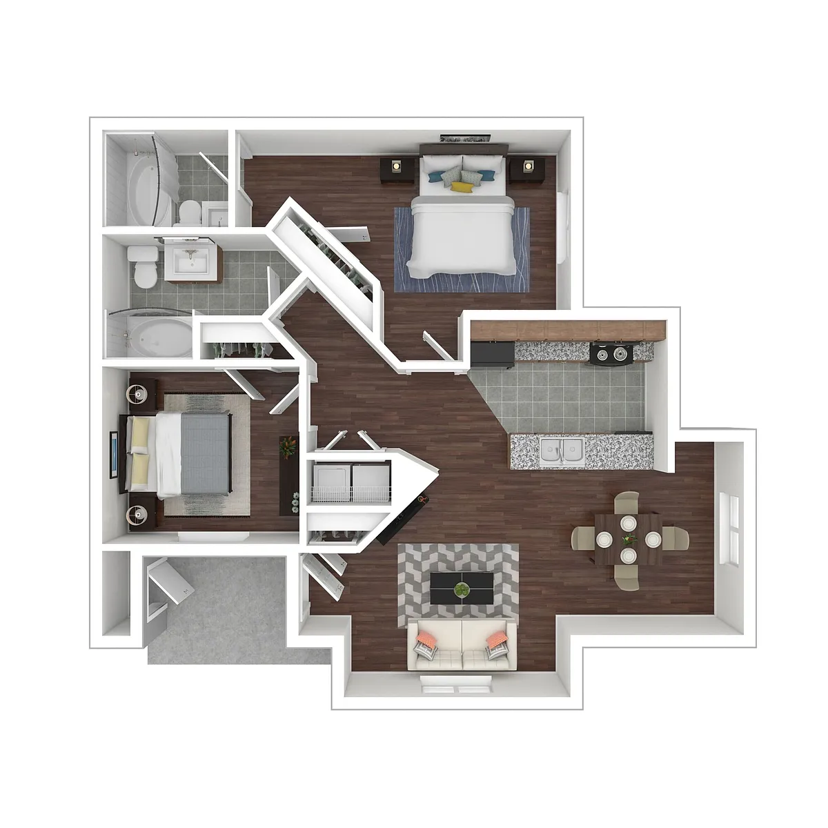 Floor plan B2