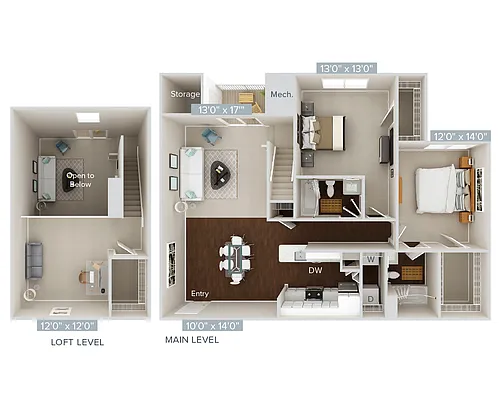 Floor plan B5LG