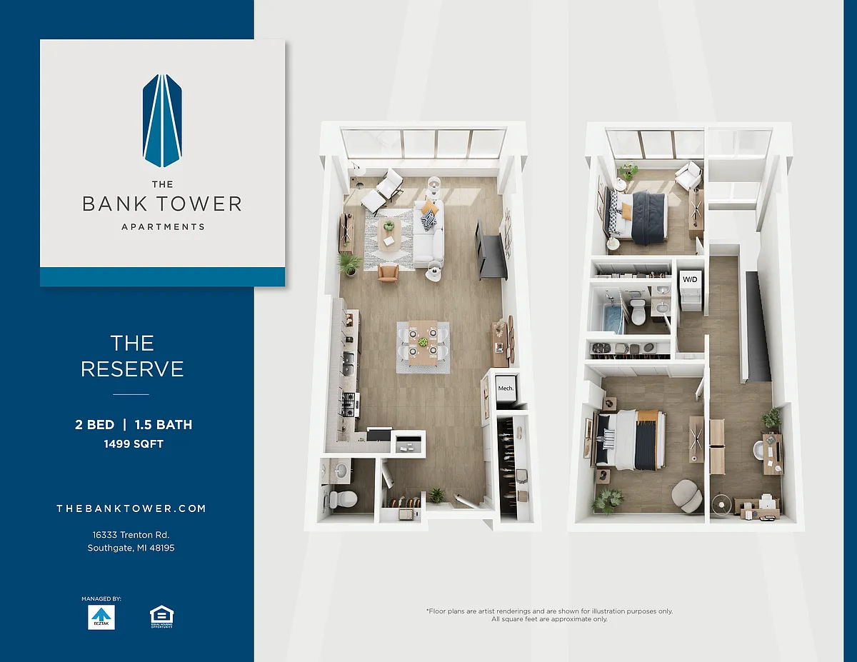 Floor plan The Reserve