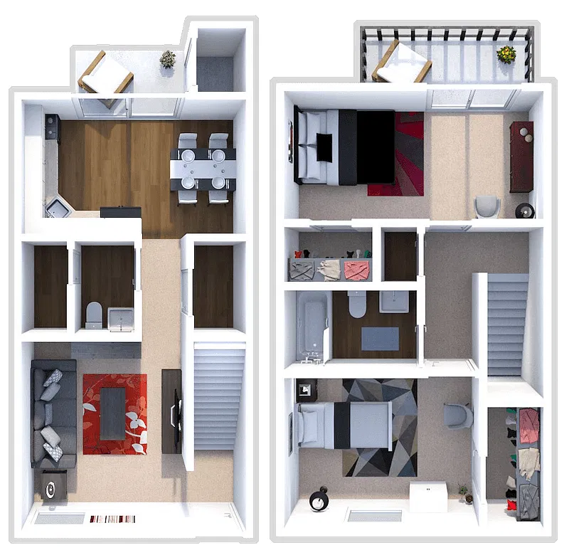 Floor plan The Oak