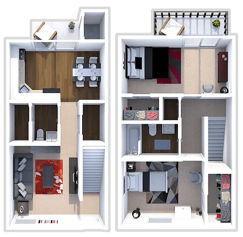 Floor plan The Oak