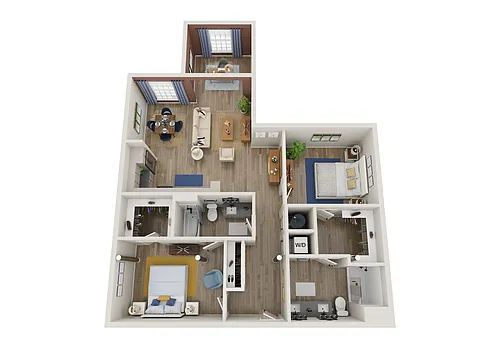 Floor plan 2F-M