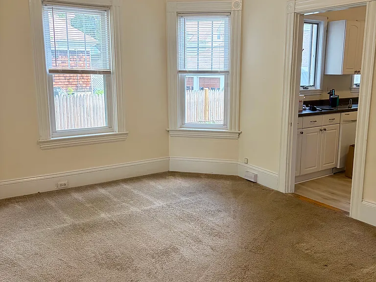 dining room through to kitchen
