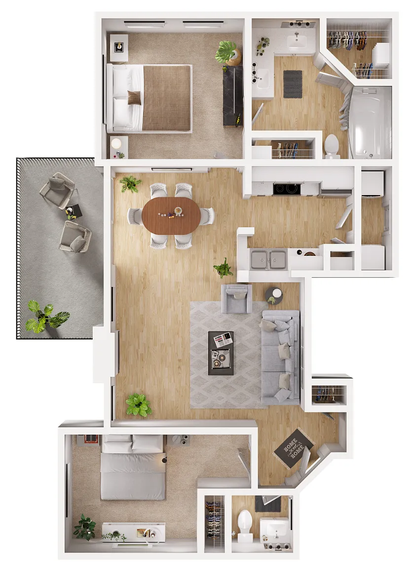 Floor plan Feathergrass