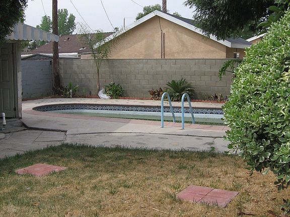 Large yard with pool