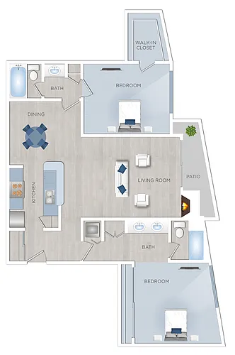 Floor plan Plan B