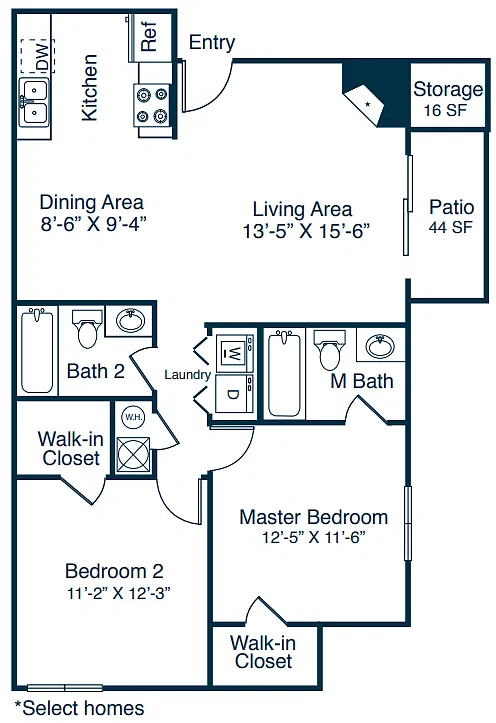 Floor plan B1