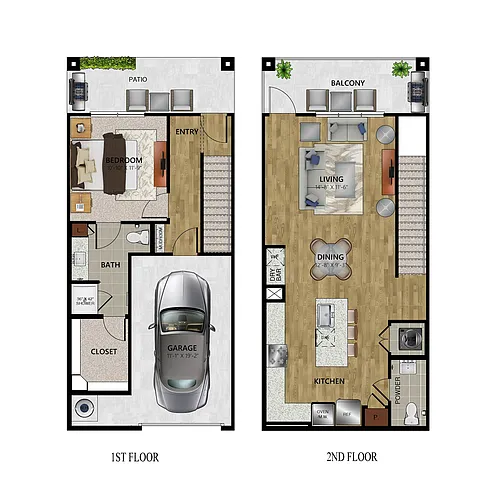 Floor plan Mesquite