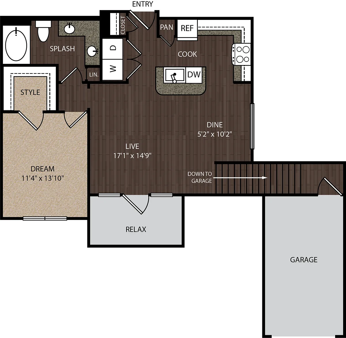 Floor plan A3a2