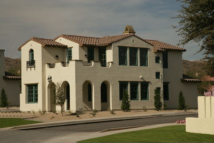 Plan 1 Santa Barbara elevation compelte