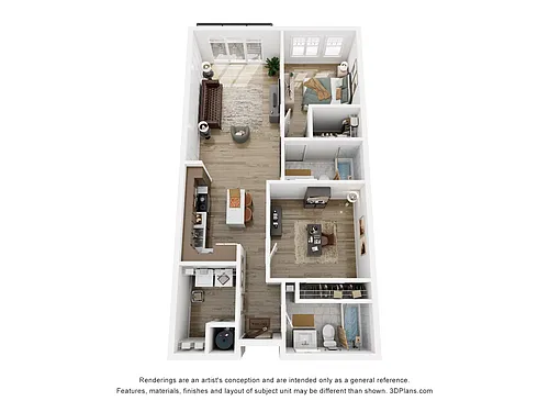 Floor plan Chatooga