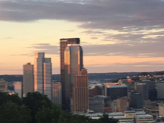 Early morning view.
