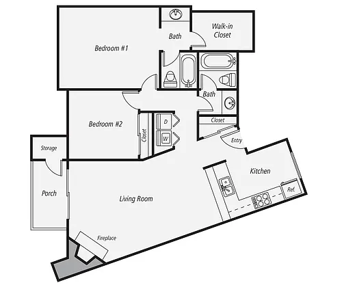 Floor plan B3