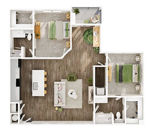 Floor plan B3
