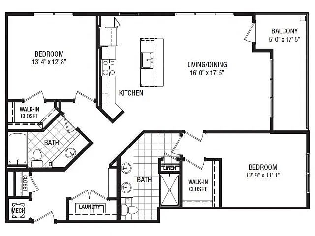 Floor plan B2H