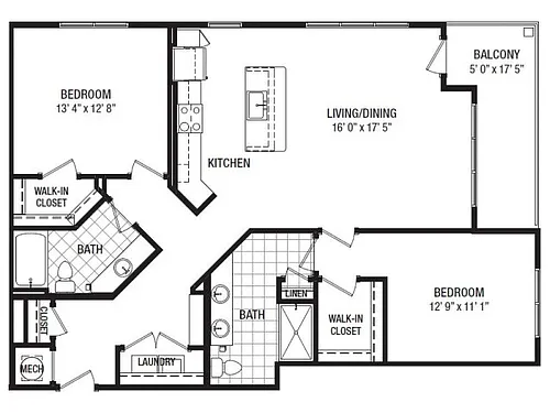 Floor plan B2H