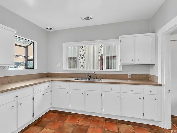 Kitchen view from entry way