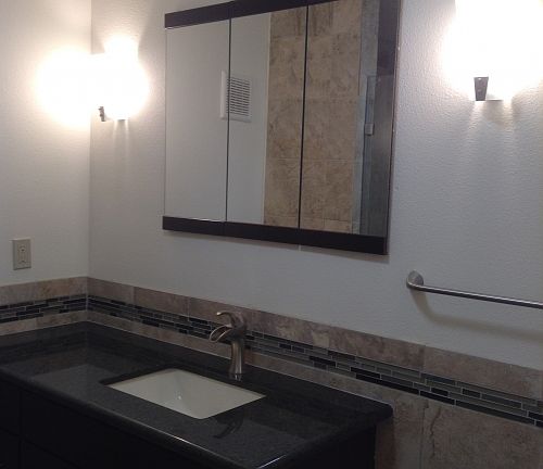 Updated Bathroom vanity