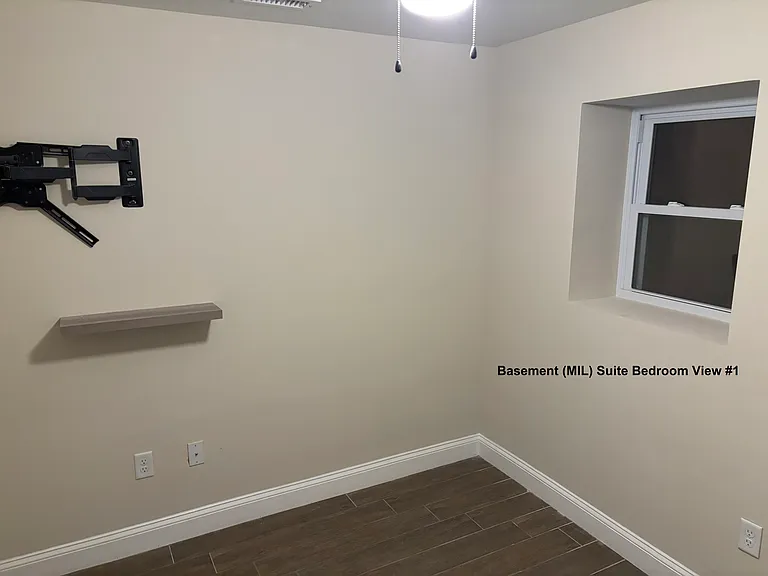 Basement MIL Suite Bedroom View #1