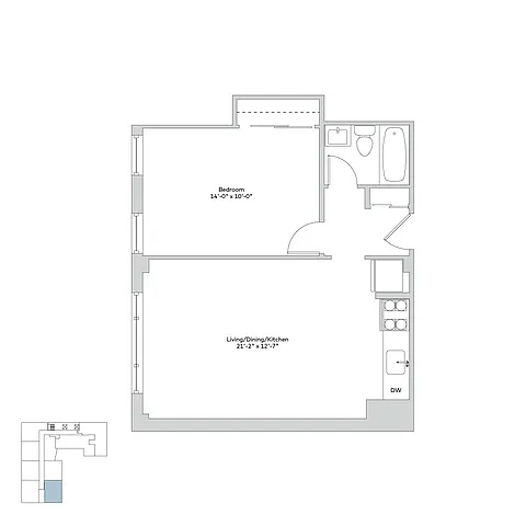 Floor plan 55501B05