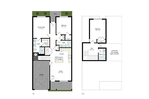 Floor plan Myrtle