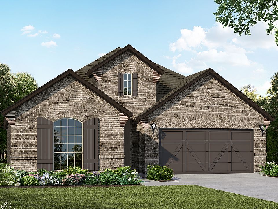Plan 1521 Elevation B by American Legend Homes