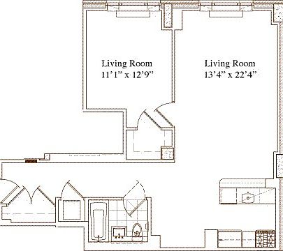 2nd image of 229 W 60th St APT 3G