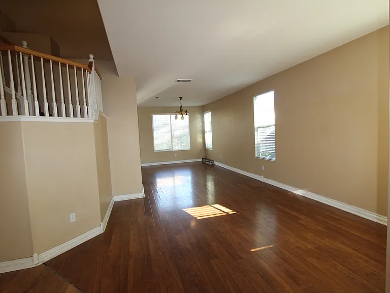 view from main entrance - living room