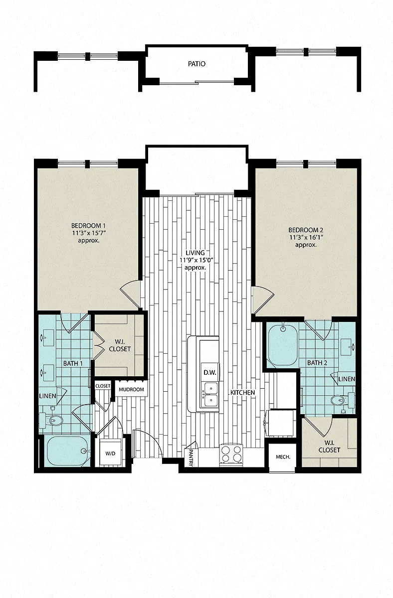 Floor plan B2