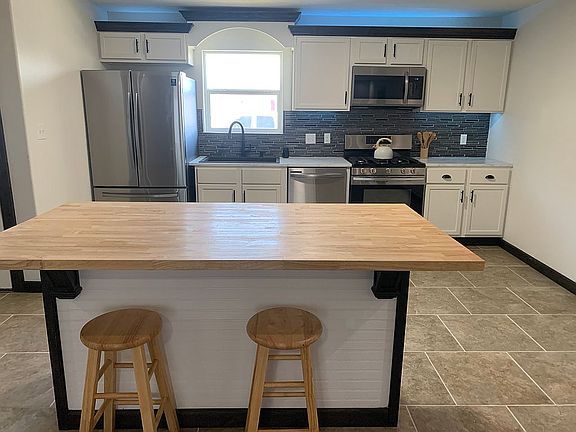 Beautiful kitchen island 