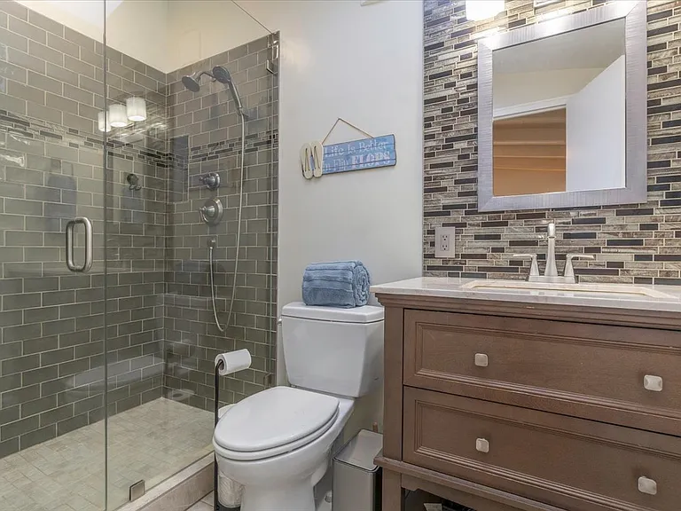 Primary bathroom.