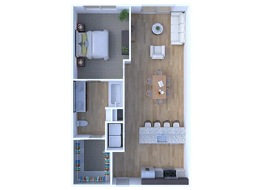 Floor plan A13