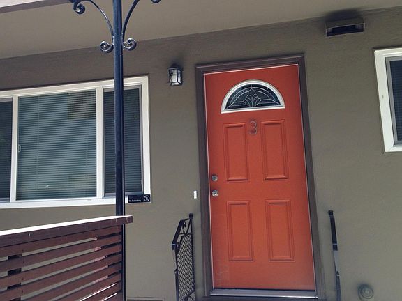 Front door to apartment