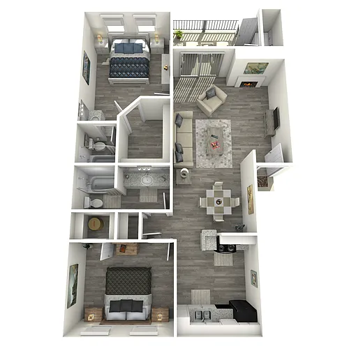 Floor plan B2