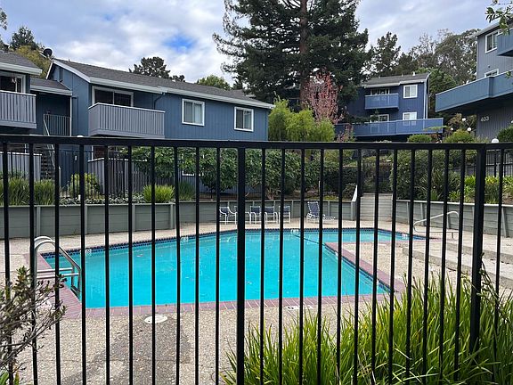 Gated swimming pool