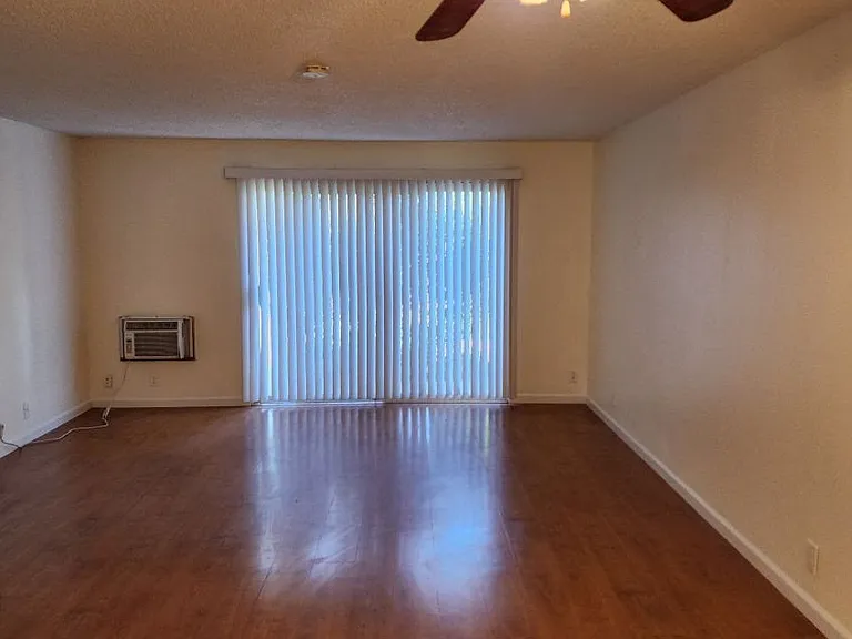 Living with Sliding Door to the Garden Patio