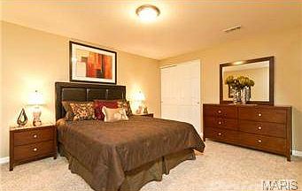 Lower level sleeping area