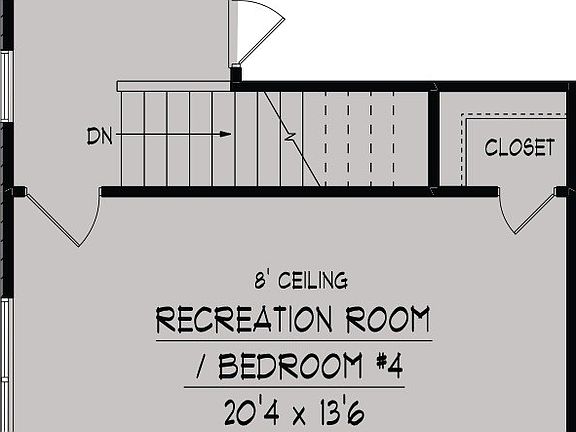 Elizabeth Floorplan Second Floor