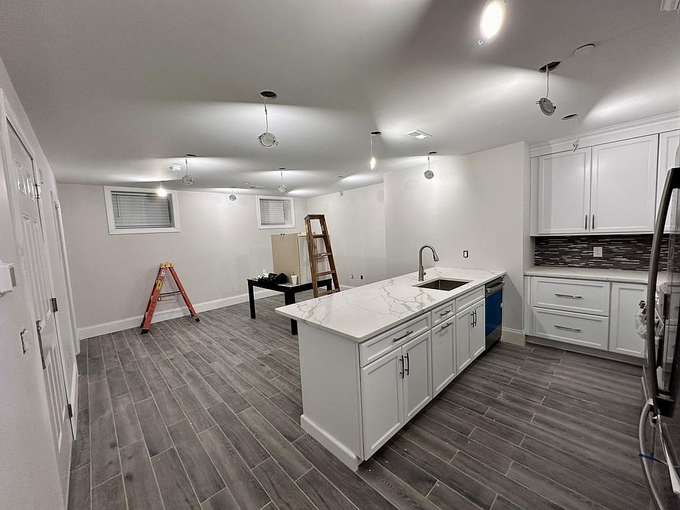 Kitchen looking into Living room (picture taken under construction)