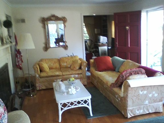 living room toward library